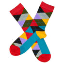 Bassin and Brown Multi-colour Argyle Socks 
