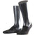 Falke Black Cool Kick Invisible Shoe Liners 