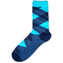 Bassin and Brown Blue Argyle Socks 