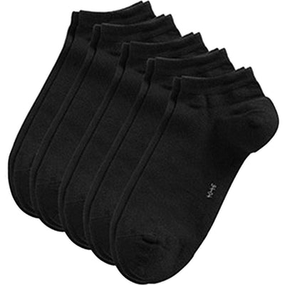 Esprit Black Block Coloured Sneaker 5 Pack Socks 