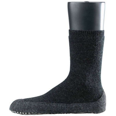 Falke Grey Cosyshoe Midcalf Socks 