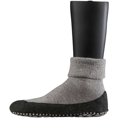Falke Grey Cosyshoe Midcalf Socks 