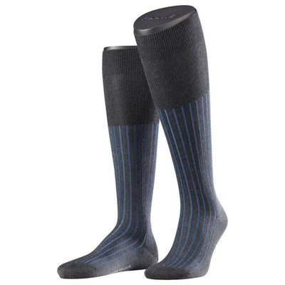 Falke Grey Shadow Knee High Socks 