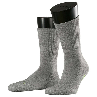 Falke Grey Walkie Light Midcalf Socks 