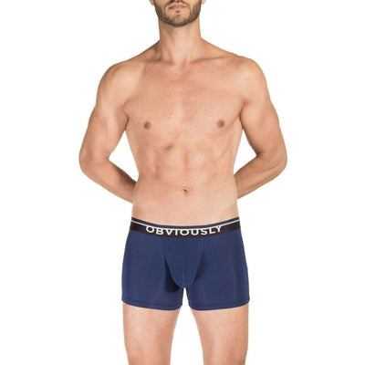 Obviously Navy PrimeMan AnatoMAX Boxer Brief 3inch Leg 