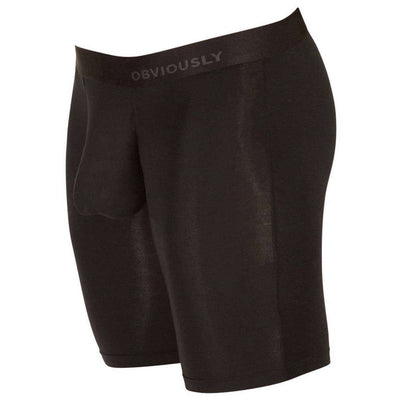 Obviously Black PrimeMan AnatoMAX Boxer Brief 9inch Leg 