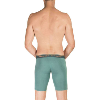 Obviously Green EveryMan AnatoMAX Boxer Brief 9inch Leg 