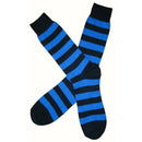 Bassin and Brown Black Striped Midcalf Socks 