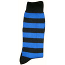 Bassin and Brown Black Striped Midcalf Socks 