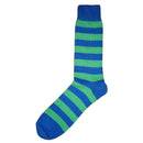 Bassin and Brown Blue Striped Midcalf Socks 