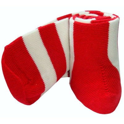 Bassin and Brown Red Striped Midcalf Socks 