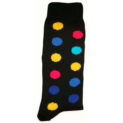 Bassin and Brown Black Spotted Midcalf Socks 