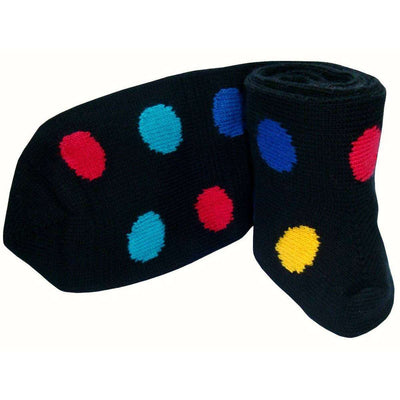 Bassin and Brown Black Spotted Midcalf Socks 