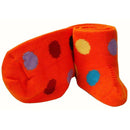 Bassin and Brown Orange Spotted Midcalf Socks 