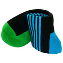 Bassin and Brown Black Thin Stripe Midcalf Socks 