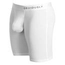 Obviously White PrimeMan AnatoMAX Boxer Brief 9inch Leg 