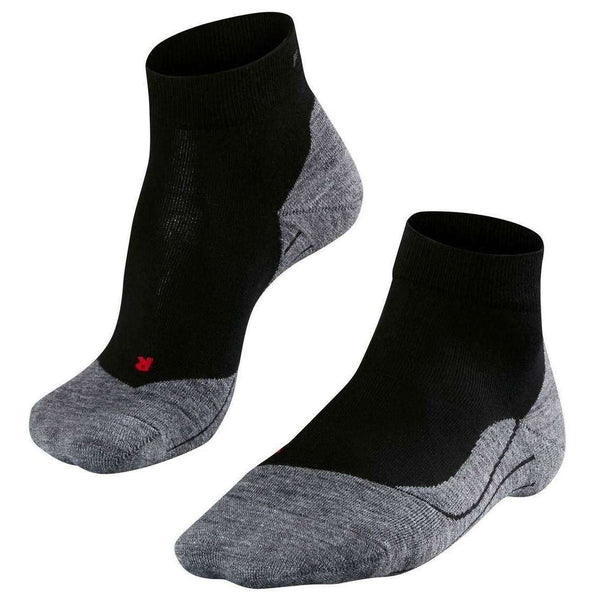 Falke Black Running 4 Medium Short Socks