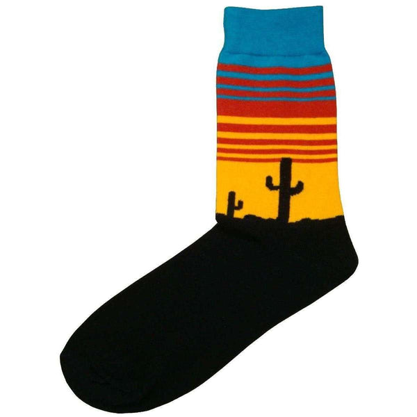 Bassin and Brown Black Cactus Socks