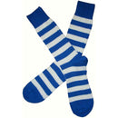 Bassin and Brown Blue Hooped Stripe Socks