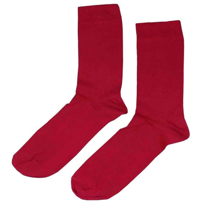 Bassin and Brown Burgundy 5 Pack Plain Bamboo Socks