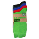 Bassin and Brown Green 5 Pack Plain Bamboo Socks