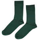 Bassin and Brown Green 5 Pack Plain Bamboo Socks
