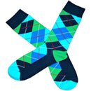 Bassin and Brown Green Argyle Socks
