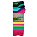 Bassin and Brown Multi-colour 5 Pack Assorted Bamboo Socks