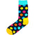 Bassin and Brown Navy Spotted Socks