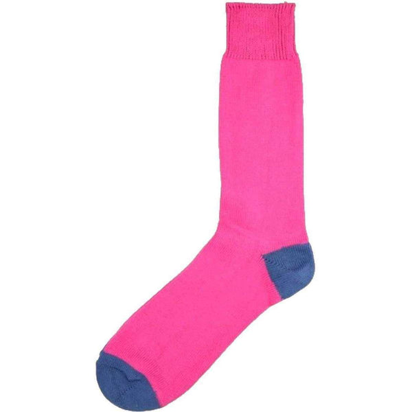 Bassin and Brown Pink Heel and Toe Socks