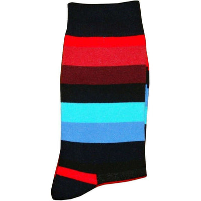 Bassin and Brown Red Striped Socks