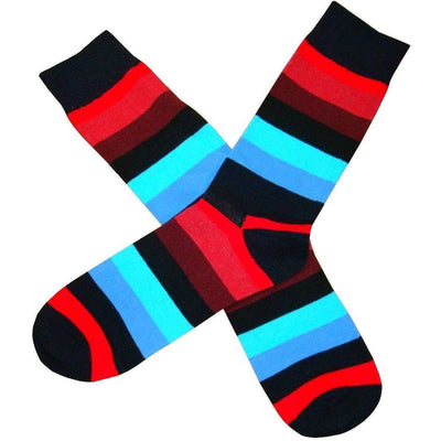 Bassin and Brown Red Striped Socks