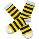 Bassin and Brown Yellow Hooped Stripe Socks