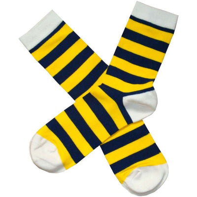 Bassin and Brown Yellow Hooped Stripe Socks