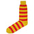 Bassin and Brown Yellow Hooped Stripe Socks