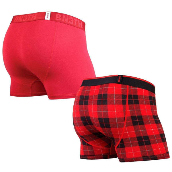 BN3TH Red 2 Pack Classic Trunks