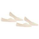 Burlington Beige Everyday Invisible 2 Pack Socks
