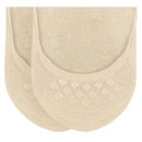 Burlington Beige Everyday Invisible 2 Pack Socks