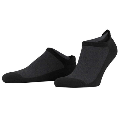 Burlington Black Athleisure Sneaker Socks