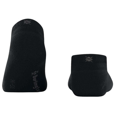 Burlington Black Athlesiure Sneaker Socks