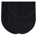 Burlington Black Everyday Invisible 2 Pack Socks
