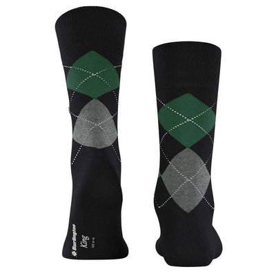 Burlington Black King Socks
