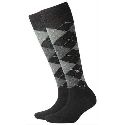 Burlington Black Marylebone Knee High Socks