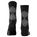 Burlington Black Marylebone Lurex Socks