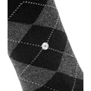 Burlington Black Marylebone Lurex Socks