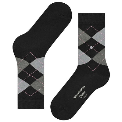 Burlington Black Queen Socks