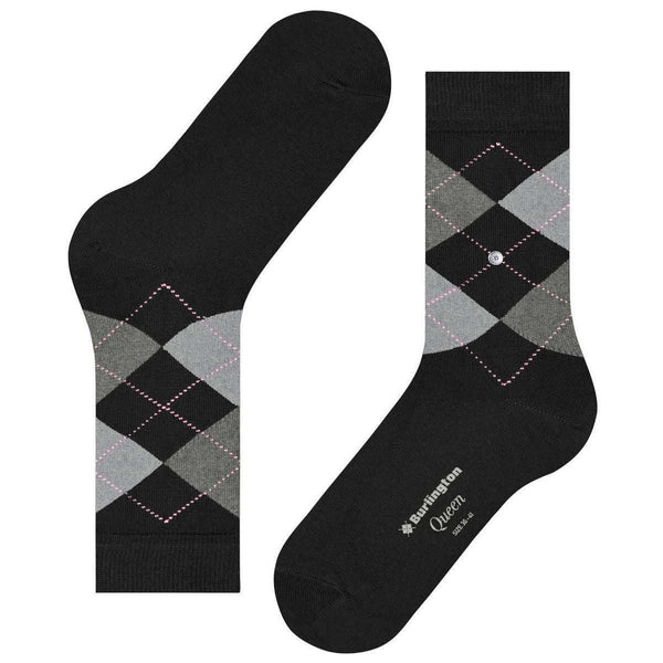 Burlington Black Queen Socks