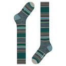 Burlington Black Stripe Knee High Socks