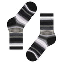 Burlington Black Stripe Socks