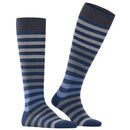 Burlington Blue Blackpool Knee High Socks
